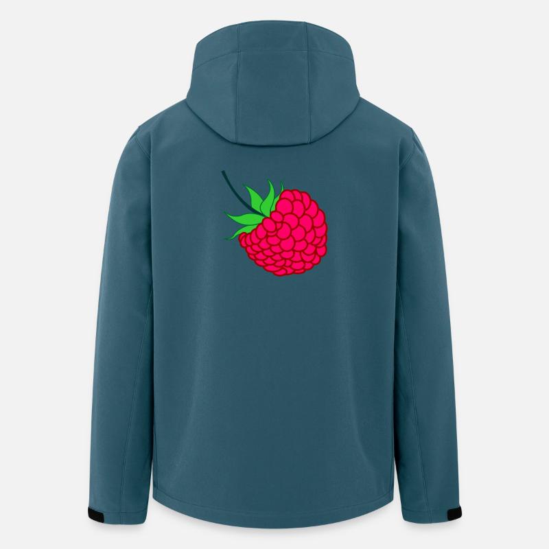 Himbeere - Recycelte Männer Softshell-Jacke von Stanley/Stella - Dunkles Petrol