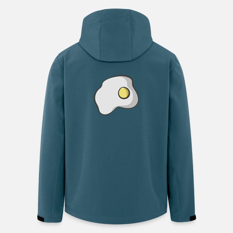 fried egg - Men’s Recycled Softshell Jacket by Stanley/Stella - stargazer