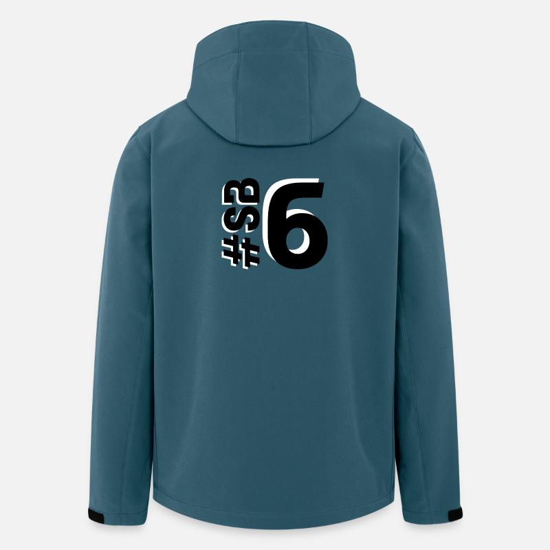 SB6-KARTON - Recycelte Männer Softshell-Jacke von Stanley/Stella - Dunkles Petrol