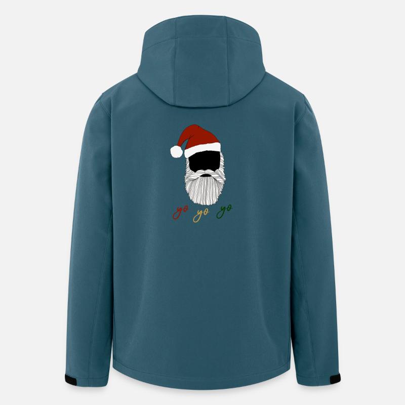 yo yo yo - Recycelte Männer Softshell-Jacke von Stanley/Stella - Dunkles Petrol