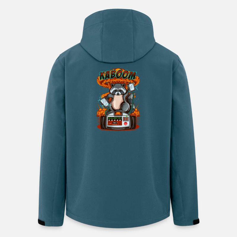 Rettungsdienst - Fun Shirt Design - Recycelte Männer Softshell-Jacke von Stanley/Stella - Dunkles Petrol