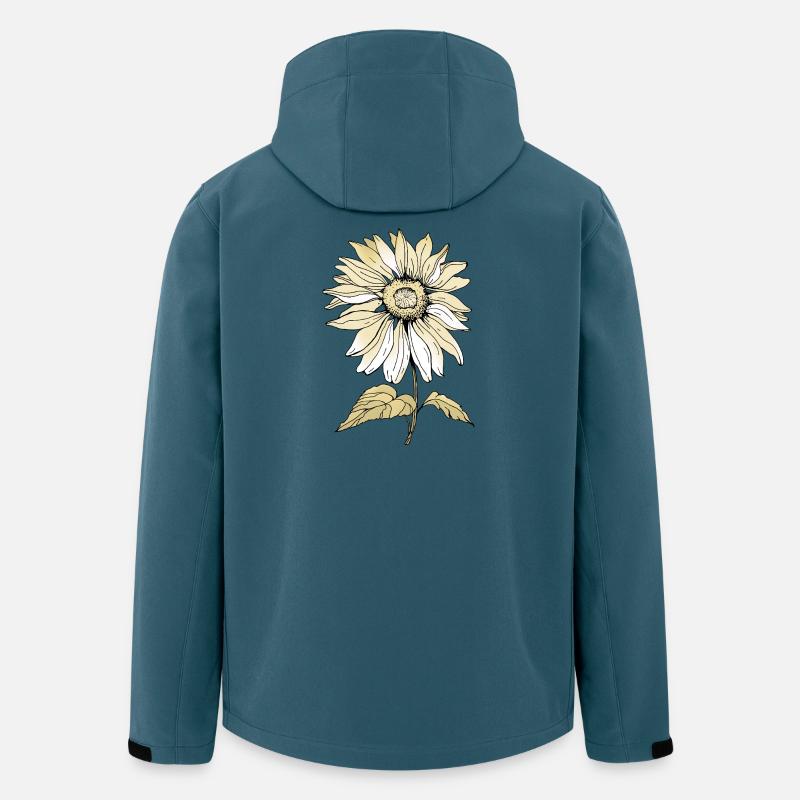 Flower - Men’s Recycled Softshell Jacket by Stanley/Stella - stargazer