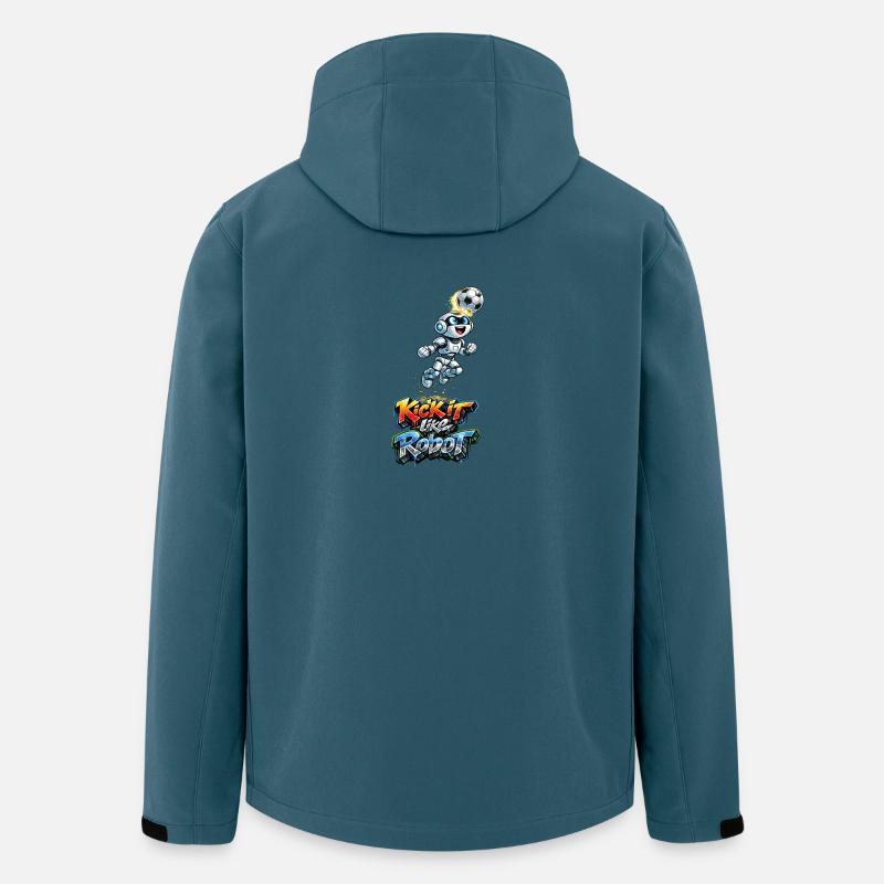 Header Robot - Men’s Recycled Softshell Jacket by Stanley/Stella - stargazer