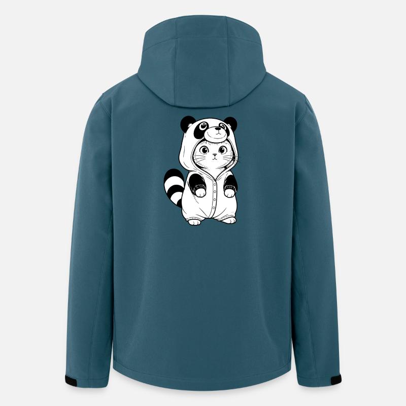 Cuddly Panda Pullover Hoodie - Men’s Recycled Softshell Jacket by Stanley/Stella - stargazer