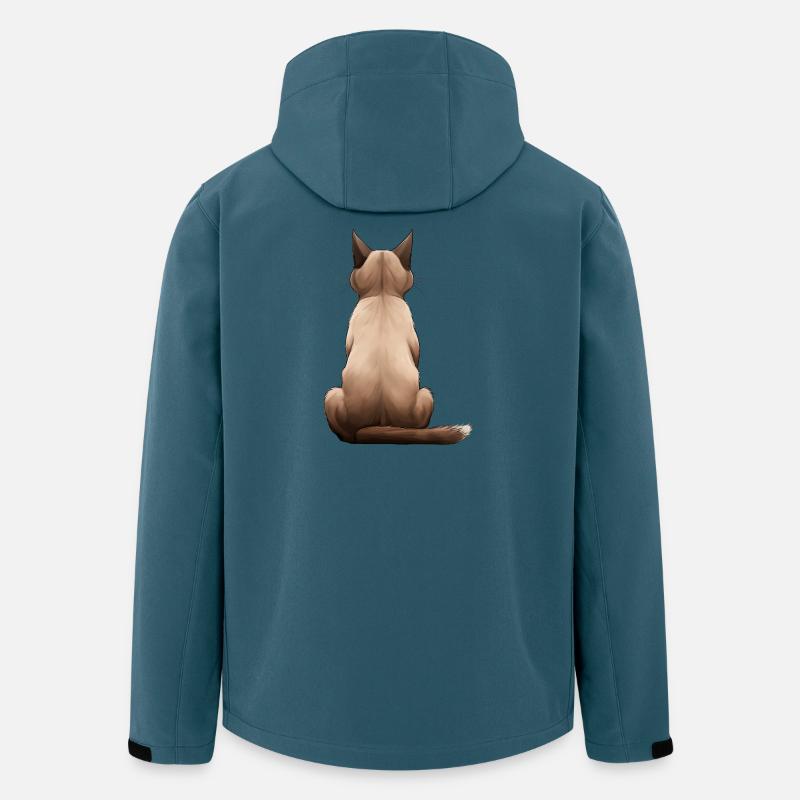 Tonkinesisch - Recycelte Männer Softshell-Jacke von Stanley/Stella - Dunkles Petrol