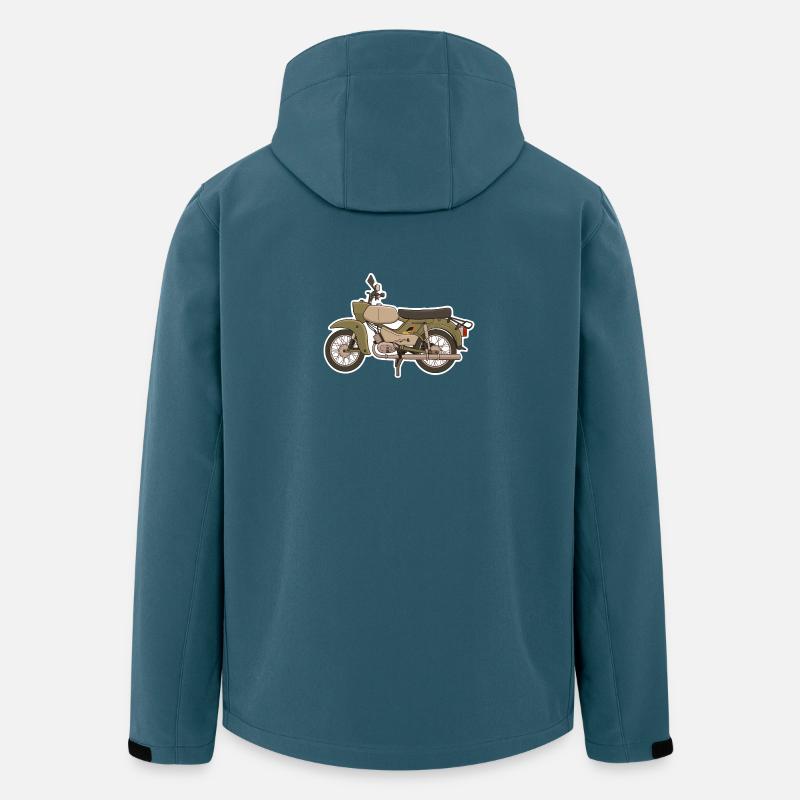 Simson Habicht  - Recycelte Männer Softshell-Jacke von Stanley/Stella - Dunkles Petrol