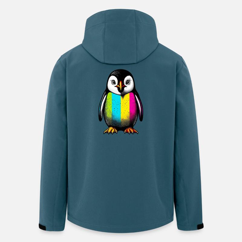 Penguin - Men’s Recycled Softshell Jacket by Stanley/Stella - stargazer