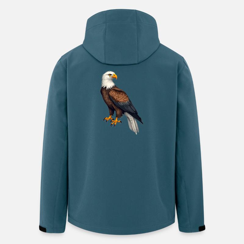 Bald eagle - Men’s Recycled Softshell Jacket by Stanley/Stella - stargazer
