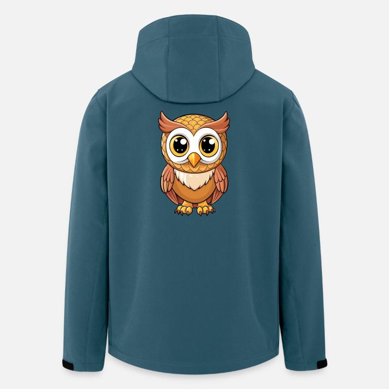 Babyeule - Recycelte Männer Softshell-Jacke von Stanley/Stella - Dunkles Petrol