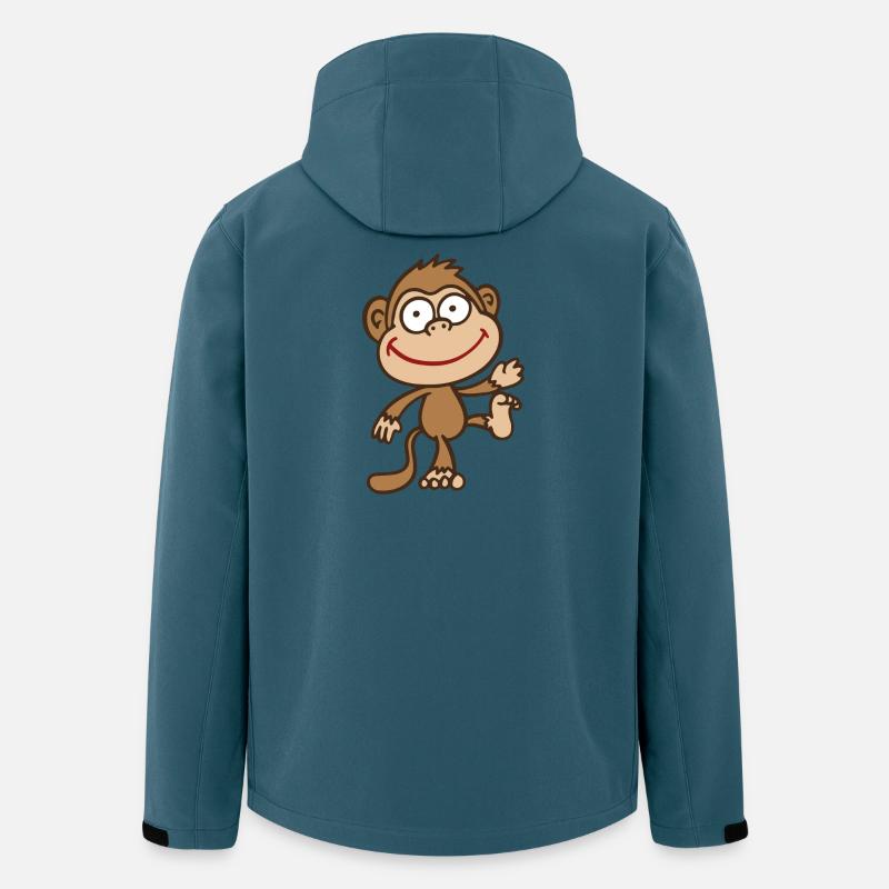 monkey - Men’s Recycled Softshell Jacket by Stanley/Stella - stargazer