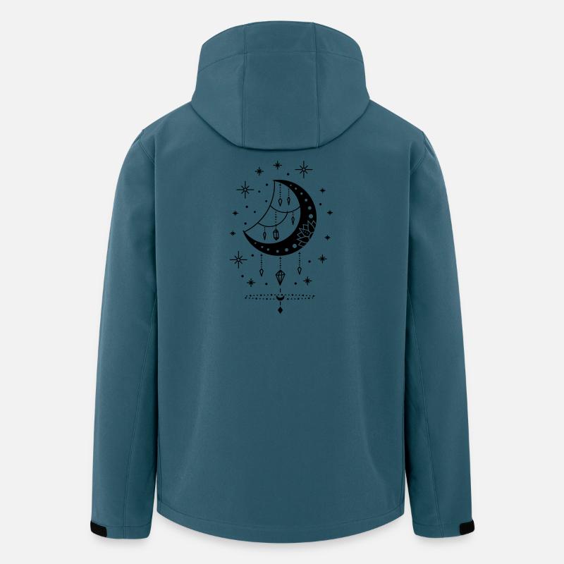 Tarock - Recycelte Männer Softshell-Jacke von Stanley/Stella - Dunkles Petrol