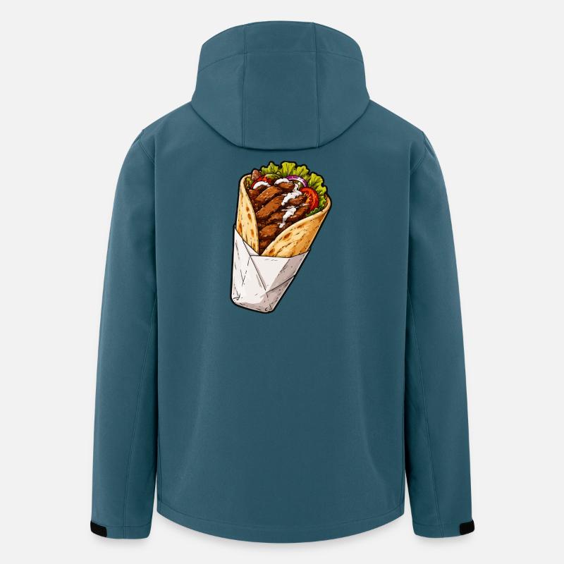 Crispy Chicken Burrito Wrap - Men’s Recycled Softshell Jacket by Stanley/Stella - stargazer
