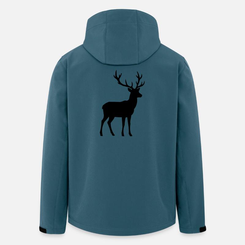 reh_rehlein - Veste softshell homme en polyester recyclé Stanley/Stella - bleu pétrole foncé
