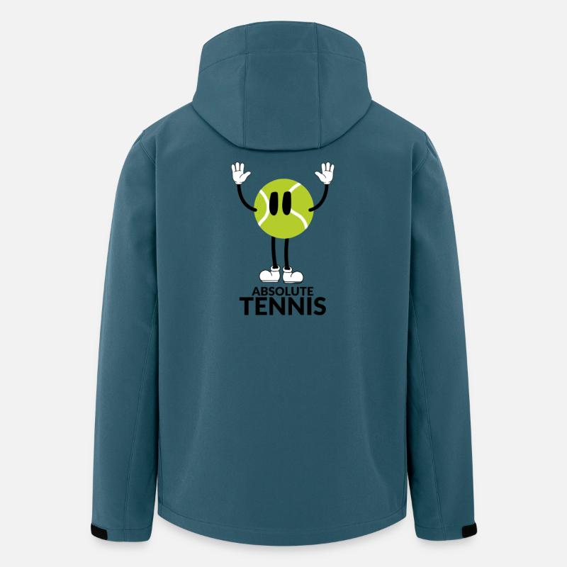Absolute Tennis - Veste softshell homme en polyester recyclé Stanley/Stella - bleu pétrole foncé