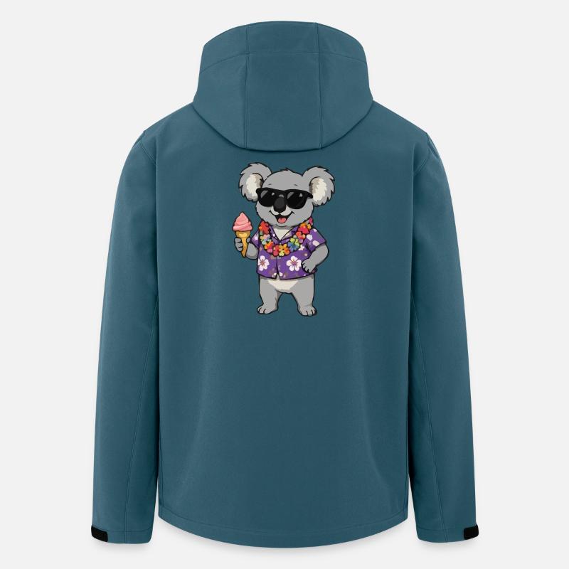 Koala Hawaii Eis - Men’s Recycled Softshell Jacket by Stanley/Stella - stargazer