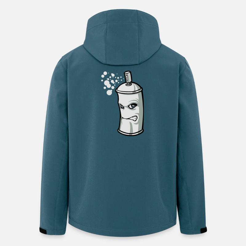 Spray flex - Recycelte Männer Softshell-Jacke von Stanley/Stella - Dunkles Petrol