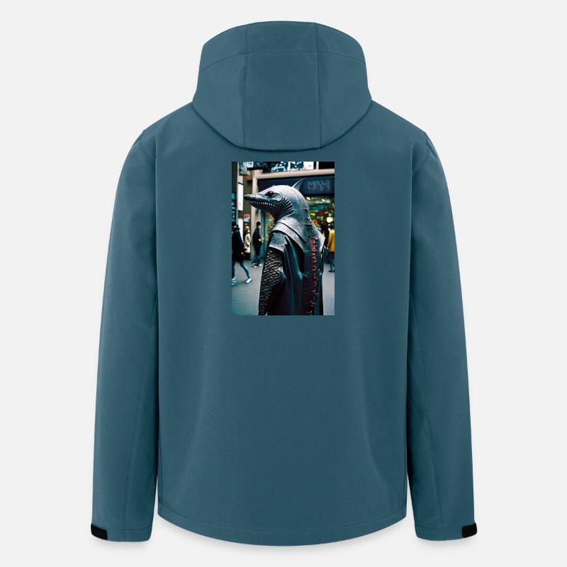 Anthropomorph 09 - Recycelte Männer Softshell-Jacke von Stanley/Stella - Dunkles Petrol
