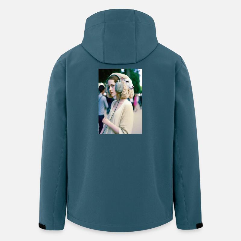 Anthropomorph 10 - Recycelte Männer Softshell-Jacke von Stanley/Stella - Dunkles Petrol