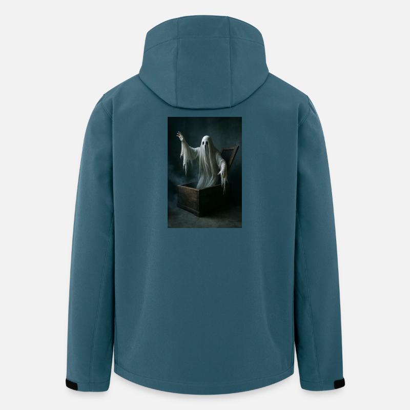 Geist aus dem Sarg - Recycelte Männer Softshell-Jacke von Stanley/Stella - Dunkles Petrol