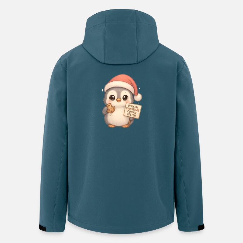Lebkuchenmann Lebkuchen Lebkuchenmänner Geschenk - Recycelte Männer Softshell-Jacke von Stanley/Stella - Dunkles Petrol