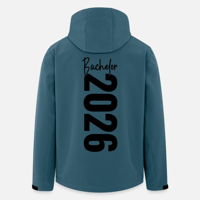 Bachelor 2026 - Recycelte Männer Softshell-Jacke von Stanley/Stella - Dunkles Petrol