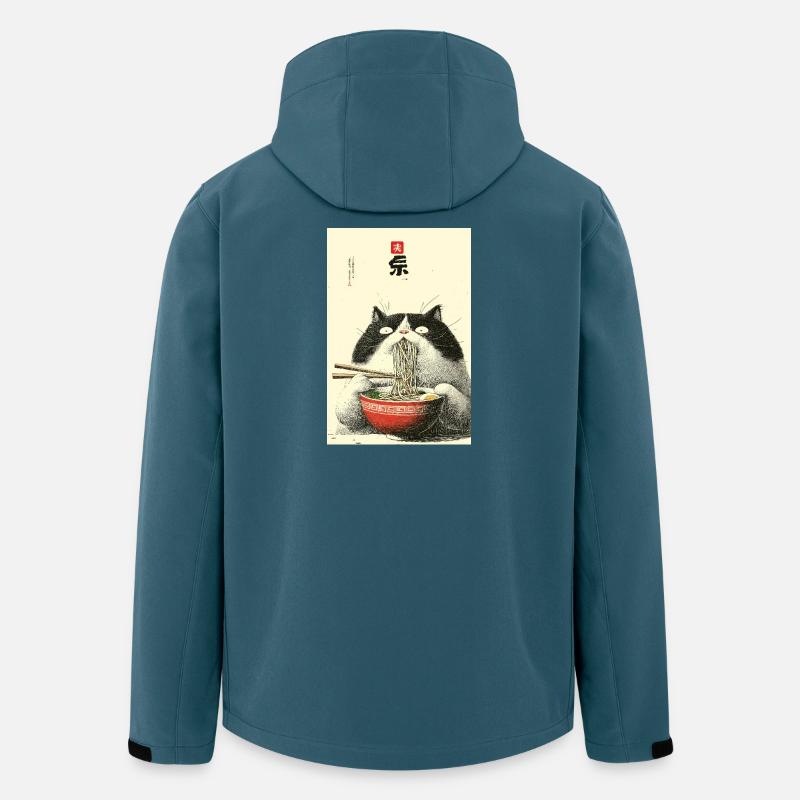 Neko-Nudelfest - Recycelte Männer Softshell-Jacke von Stanley/Stella - Dunkles Petrol