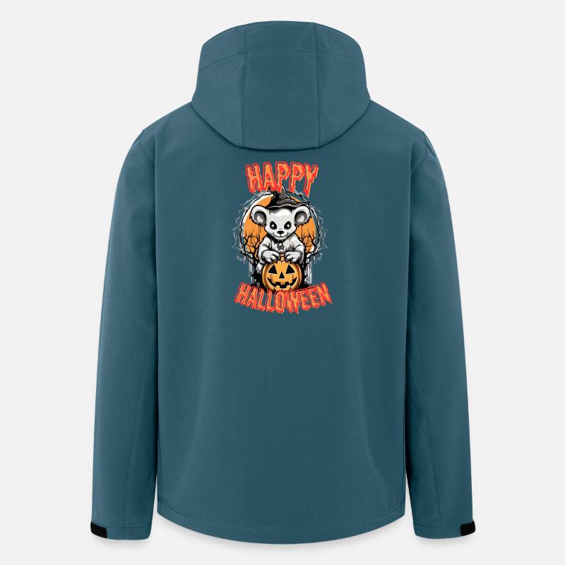 Süßer Halloween-Kleiner Bucher Halloween - Recycelte Männer Softshell-Jacke von Stanley/Stella - Dunkles Petrol