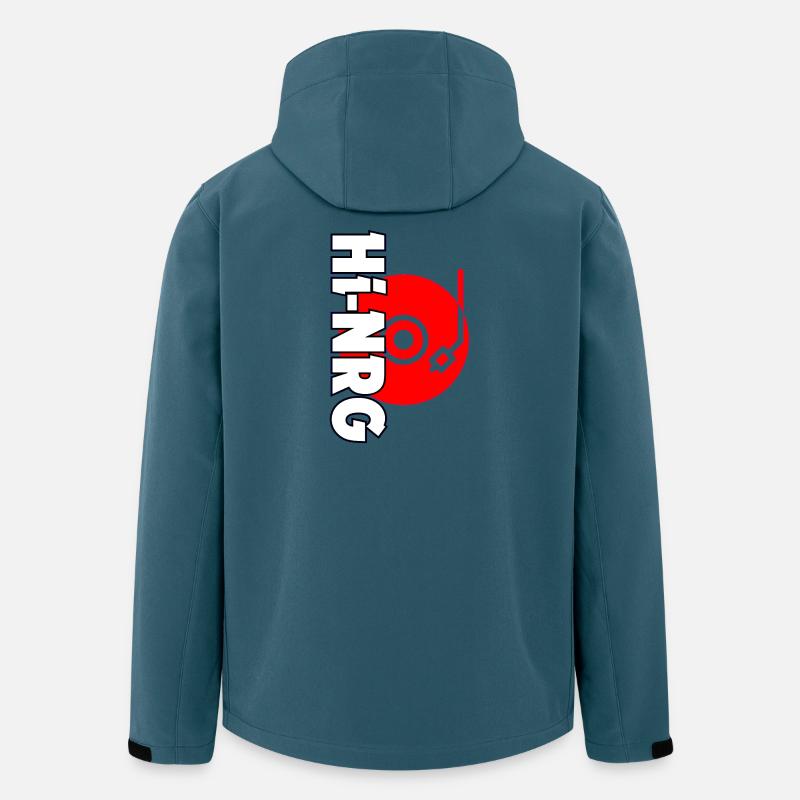 Hi-NRG Italo Disco Hemd - Recycelte Männer Softshell-Jacke von Stanley/Stella - Dunkles Petrol