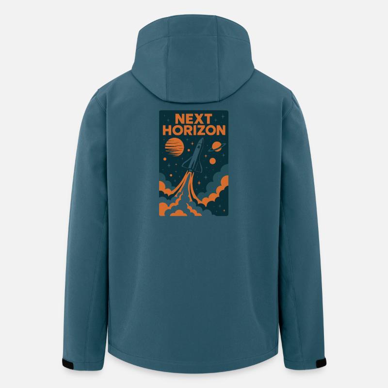 Next horizon Rocket launch - Men’s Recycled Softshell Jacket by Stanley/Stella - stargazer