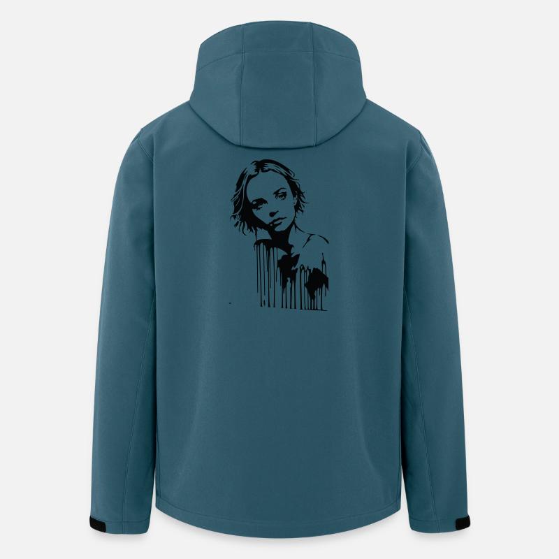 Juliette - Recycelte Männer Softshell-Jacke von Stanley/Stella - Dunkles Petrol
