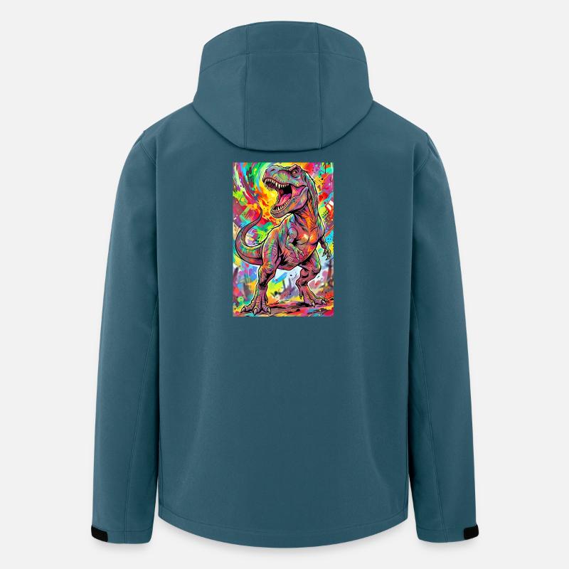 dinosaur - Men’s Recycled Softshell Jacket by Stanley/Stella - stargazer