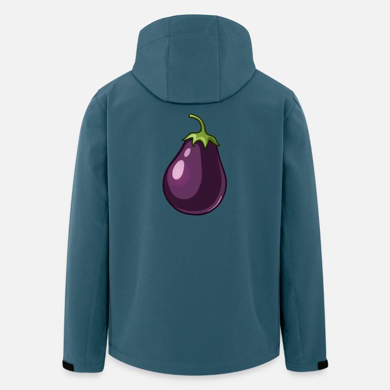 eggplant - Men’s Recycled Softshell Jacket by Stanley/Stella - stargazer