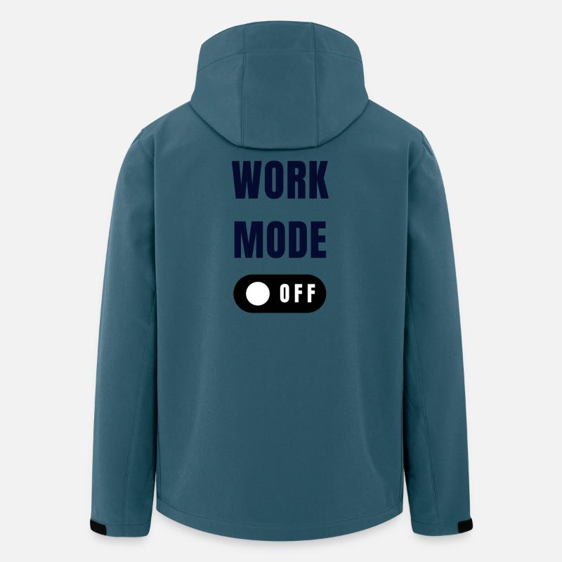 Work Mode Toggle Design - Men’s Recycled Softshell Jacket by Stanley/Stella - stargazer