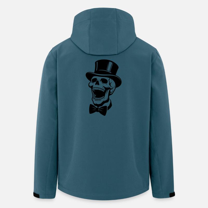 Jga du Crâne du Marié - Veste softshell homme en polyester recyclé Stanley/Stella - bleu pétrole foncé