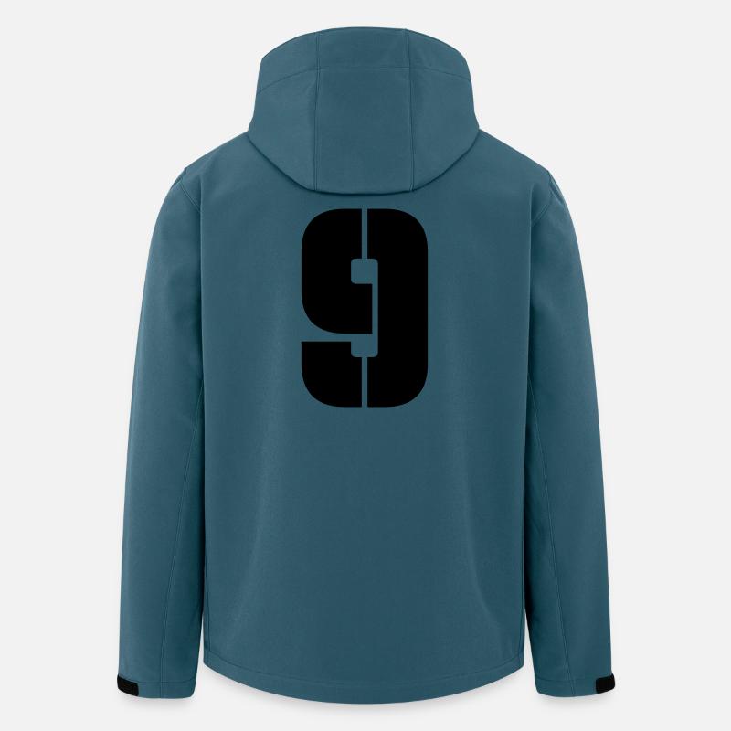 9 - Recycelte Männer Softshell-Jacke Discoverer von Stanley/Stella - Dunkles Petrol