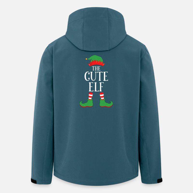 Cute Elf Typography - Men’s Recycled Softshell Jacket by Stanley/Stella - stargazer