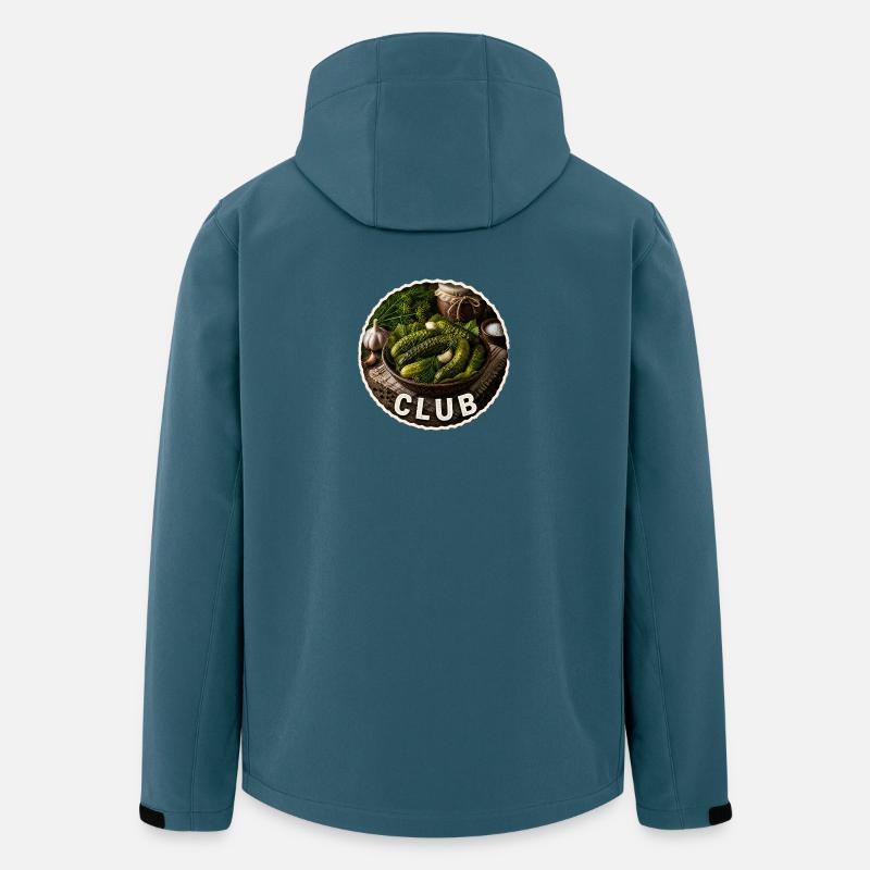 Concombres Malosolnii - Veste softshell homme en polyester recyclé Stanley/Stella - bleu pétrole foncé
