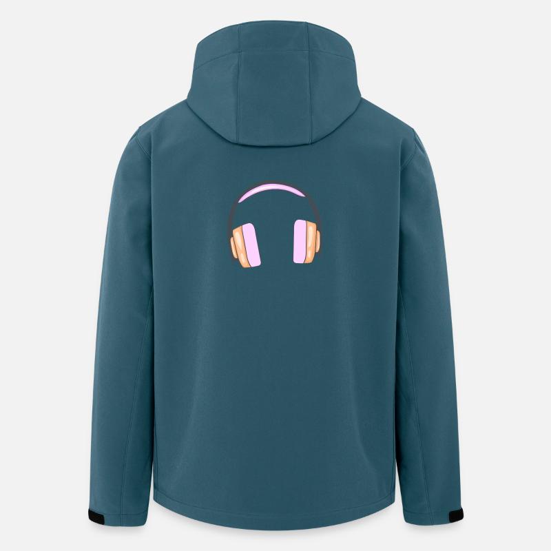 Modische Hörgeräte: Klang und Stil in Perfecta S - Recycelte Männer Softshell-Jacke von Stanley/Stella - Dunkles Petrol