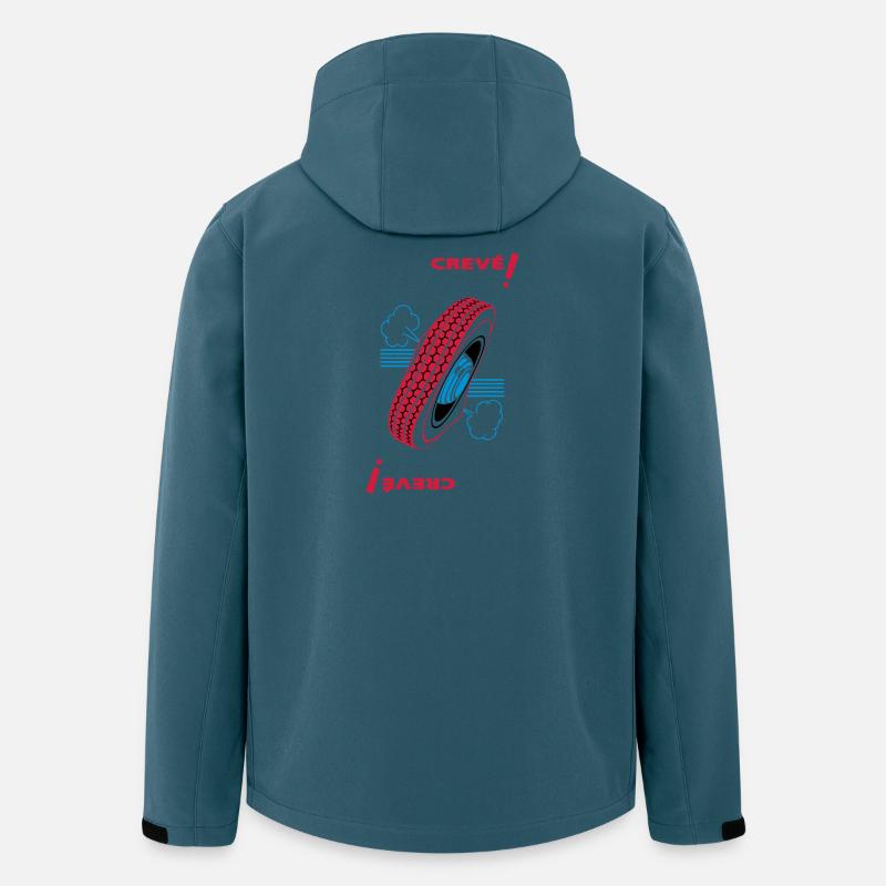 Müde! - Recycelte Männer Softshell-Jacke von Stanley/Stella - Dunkles Petrol