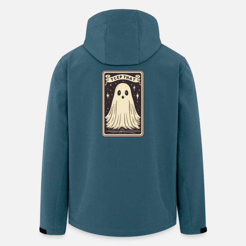 Carte de Tarot - Veste softshell homme en polyester recyclé Discoverer Stanley/Stella - bleu pétrole foncé