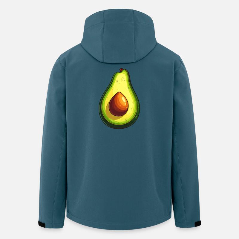 Avocado - Stanley/Stella herre softshelljakke i genanvendt polyester - mørk petrol