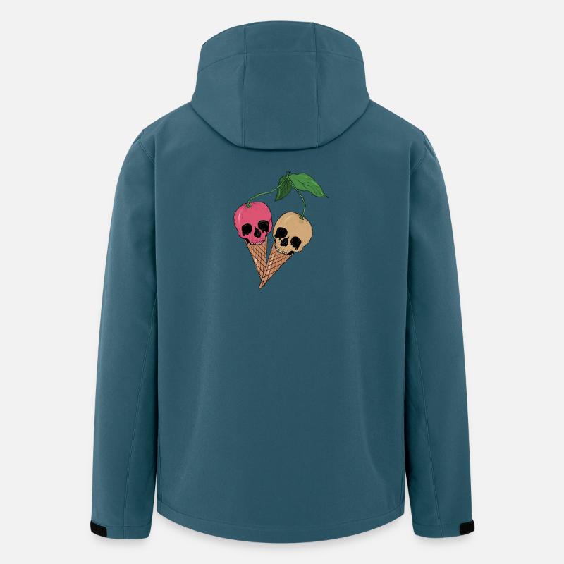 crane_glasse - Recycelte Männer Softshell-Jacke von Stanley/Stella - Dunkles Petrol