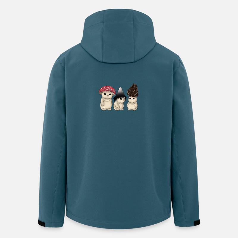 Shroom - Veste softshell homme en polyester recyclé Stanley/Stella - bleu pétrole foncé
