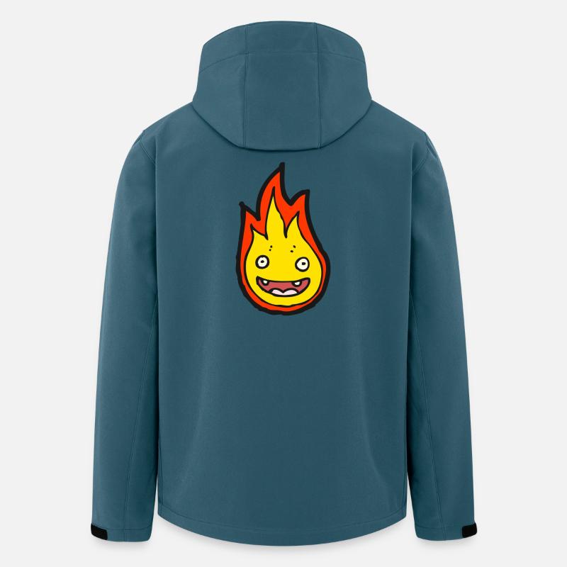 Fire Spirit - Recycelte Männer Softshell-Jacke von Stanley/Stella - Dunkles Petrol