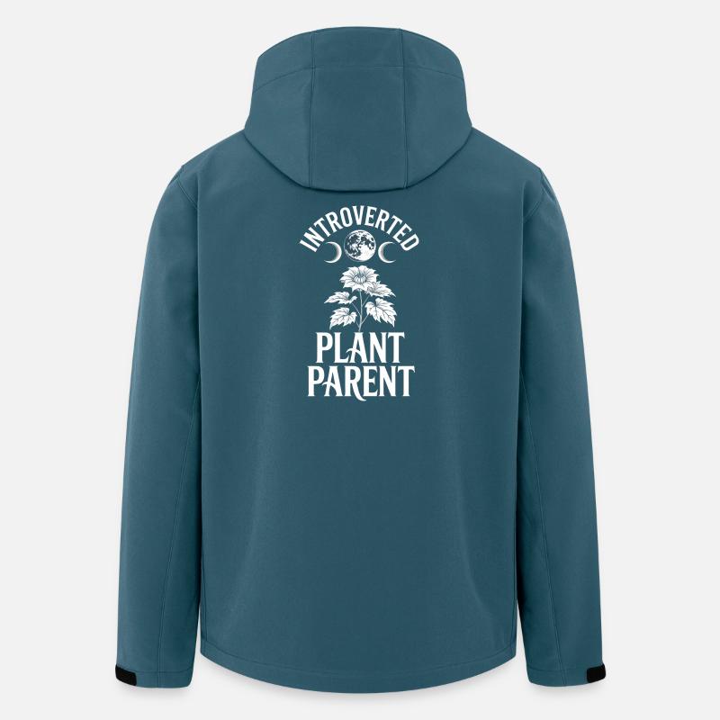 Introverted Plant Parent - Men’s Recycled Softshell Jacket by Stanley/Stella - stargazer