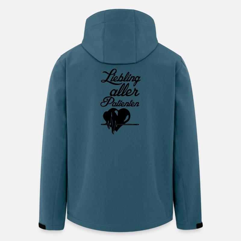 Medizin MTA MFA Arzt Ärzte Spruch Geschenk - Recycelte Männer Softshell-Jacke von Stanley/Stella - Dunkles Petrol