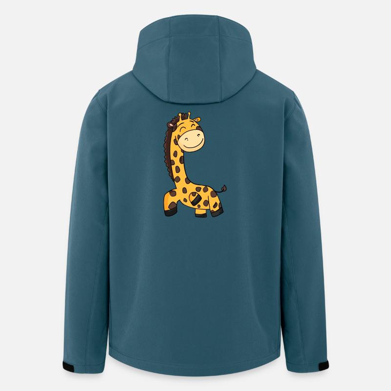 Giraffe - Men’s Recycled Softshell Jacket by Stanley/Stella - stargazer