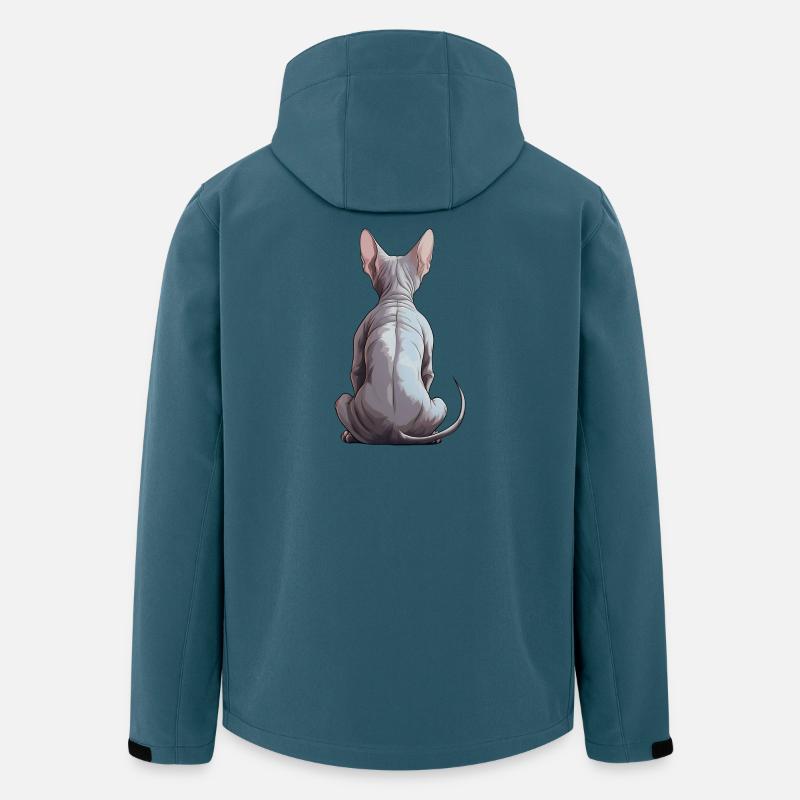 Sphynx - Recycelte Männer Softshell-Jacke von Stanley/Stella - Dunkles Petrol