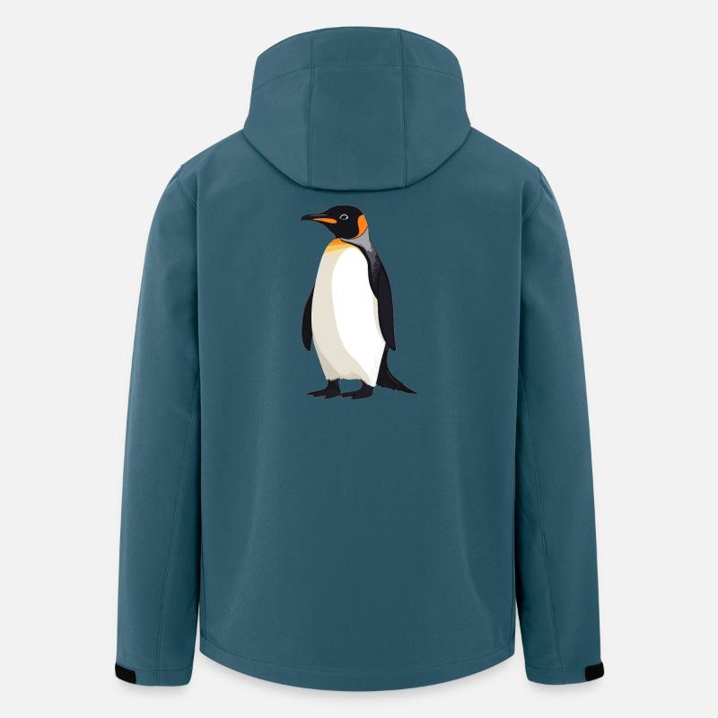 Pingouins Pingouin - Veste softshell homme en polyester recyclé Stanley/Stella - bleu pétrole foncé