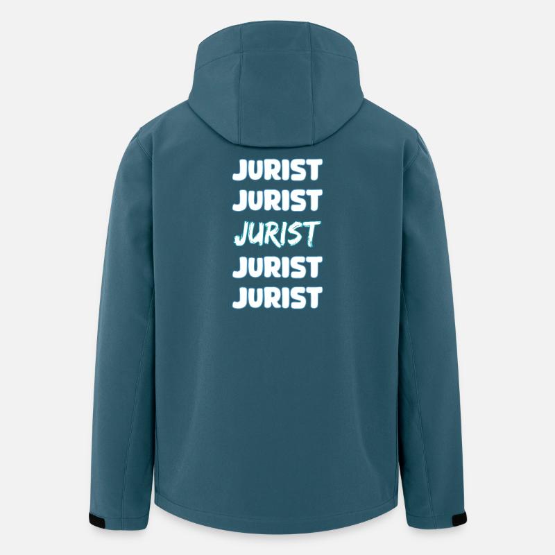 Avocat en tant que profession - Veste softshell homme en polyester recyclé Stanley/Stella - bleu pétrole foncé